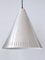Mid-Century Modern Aluminum Pendant Lamps by Goldkant, Germany, 1970s, Set of 4 13