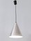 Mid-Century Modern Aluminum Pendant Lamps by Goldkant, Germany, 1970s, Set of 4 11