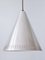 Mid-Century Modern Aluminum Pendant Lamps by Goldkant, Germany, 1970s, Set of 4 12