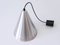 Mid-Century Modern Aluminum Pendant Lamps by Goldkant, Germany, 1970s, Set of 4, Image 20