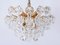 Mid-Century Modern Crystal Chandelier by Christoph Palme Germany 1970s 7