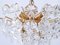 Mid-Century Modern Crystal Chandelier by Christoph Palme Germany 1970s 12