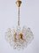 Mid-Century Modern Crystal Chandelier by Christoph Palme Germany 1970s 1