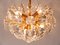 Mid-Century Modern Crystal Chandelier by Christoph Palme Germany 1970s 6