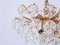 Mid-Century Modern Crystal Chandelier by Christoph Palme Germany 1970s 13