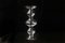 Candelabro italiano de cristal de Iittala, años 70, Imagen 2
