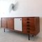 Mid-Century Monika Sideboard in Teak with Reversible Sliding Doors by Faram, Italy, 1960s, Image 6