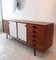 Mid-Century Monika Sideboard in Teak with Reversible Sliding Doors by Faram, Italy, 1960s 16