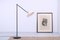 Adjustable Black and White Metal Floor Lamp by Hoogervorst for Anvia, 1950s, Image 11