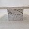 Italian Carrara Marble Coffee Table, 1980s 12