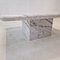 Mesa de centro italiana de mármol de Carrara, años 80, Imagen 13