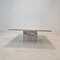 Italian Carrara Marble Coffee Table, 1980s 6