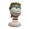Italienische Vase mit Frauenskulptur mit Krone 2