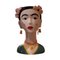 Jarrón italiano de porcelana al estilo de Frida Kahlo, Imagen 4