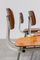 Chaises Revolt Vintage par Design Friso Kramer pour Ahrend De Cirkel, 1950, Set de 4 7