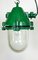 Industrial Green Explosion Proof Lamp in Cast Aluminium from Elektrosvit, 1970s 7