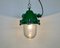 Industrial Green Explosion Proof Lamp in Cast Aluminium from Elektrosvit, 1970s 16