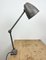 Lámpara de mesa de taller industrial marrón, años 60, Imagen 10