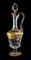 Jarra francesa Saint Louis de cristal con copas de jerez, años 30. Juego de 6, Imagen 4