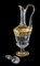 French Saint Louis Crystal Carafe with Sherry Glasses, 1930s, Set of 6 6