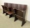 Vintage Four-Seat Cinema Bench from Thonet, 1950s, Image 8