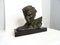 H. Gauthiot, Jean Mermoz mit Schal, 1920er, Bronzeskulptur 7