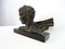 H. Gauthiot, Jean Mermoz with Scarf, 1920s, Bronze Sculpture 2