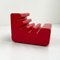 Red Karelia Lounge Chair by Liisi Beckmann for Zanotta, 1960s 7