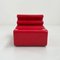 Red Karelia Lounge Chair by Liisi Beckmann for Zanotta, 1960s 2