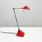 Lampe de Bureau Rouge par Lungean & Pellmann pour Brilliant Leuchten Germany, 1980s 1