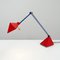 Red Desk Lamp by Lungean & Pellmann for Brilliant Leuchten Germany, 1980s 6