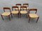Chairs by Niels Otto Møller for J.L. Møllers, 1960s, Set of 6, Image 1