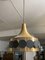 Metal Ceiling Lamp by Jo Hammerborg for Fog & Mørup, 1960s 1