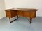 Bureau Boomerang Vintage Scandinave en Teck par Peter Løvig Nielsen, 1950s 13