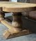 Large French Farmhouse Dining Table in Bleached Oak, 1925 9