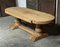 Large French Farmhouse Dining Table in Bleached Oak, 1925 25