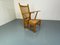 Vintage Modern Wicker Easy Chair by Bas Van Pelt for My Home, 1930s 5