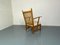 Vintage Modern Wicker Easy Chair by Bas Van Pelt for My Home, 1930s 3