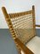 Vintage Modern Wicker Easy Chair by Bas Van Pelt for My Home, 1930s 11