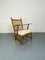 Vintage Modern Wicker Easy Chair by Bas Van Pelt for My Home, 1930s 10
