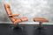 Vintage FK85 Lounge Chairs and Footstool by Preben Fabricius & Jørgen Kastholm for Kill International, 1960s, Set of 3, Image 32