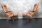 Vintage FK85 Lounge Chairs and Footstool by Preben Fabricius & Jørgen Kastholm for Kill International, 1960s, Set of 3 16