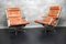 Vintage FK85 Lounge Chairs and Footstool by Preben Fabricius & Jørgen Kastholm for Kill International, 1960s, Set of 3 28