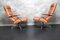 Vintage FK85 Lounge Chairs and Footstool by Preben Fabricius & Jørgen Kastholm for Kill International, 1960s, Set of 3 15