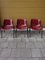 Plastic Shell Modus Chairs by Osvaldo Borsani for Tecno, 1980s, Set of 3, Image 1