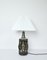Ceramic Table Lamp with Sculpturel Abstract Expression from Søholm 2