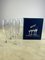 Bicchieri da champagne vintage in cristallo di Boemia, anni '80, set di 6, Immagine 2