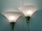 Trompetenform Tulip Wall Lamps from Glashütte Limburg, 1980s, Set of 2, Image 3