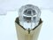 Kleine Hollywood Regency Deckenlampe aus Messing & Acrylglas, 1980er 4