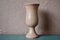 Large Sandstone Chalice Vase 4